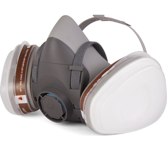 Полумаска многоразовая фильтрующая Jeta Safety из термопласта, размер S (малый), 5500P-S