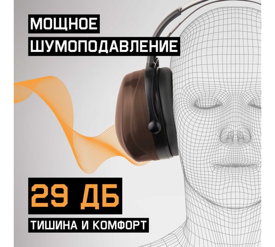 Противошумные наушники Jeta Safety Sonus 29ДБ JEM-101