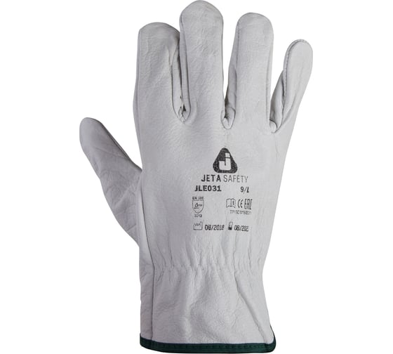 Рабочие перчатки Jeta Safety, буйволовая кожа, JLE031-10/XL