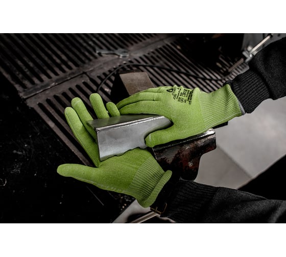 Бесшовные перчатки Jeta Safety для защиты от порезов (5 класс), размер XL/10, JC061-XL