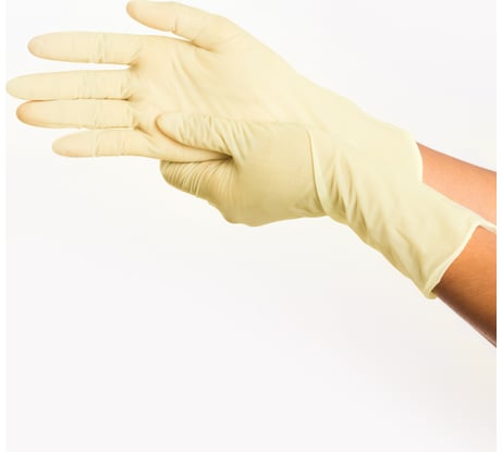 Перчатки Голубушка Хозяйственные латексные , размер L 9007-004 9007-004/3