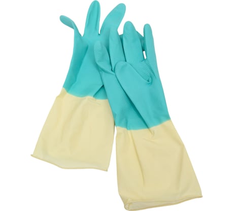 Перчатки хозяйственные Континентпак BiLongy/Tiffany & Milk L удлиненная манжета (120) 139957