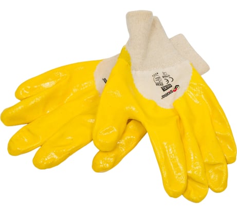 Перчатки SKRAB, хлопок с нитриловым гладким покрытием, 10/XL 27668