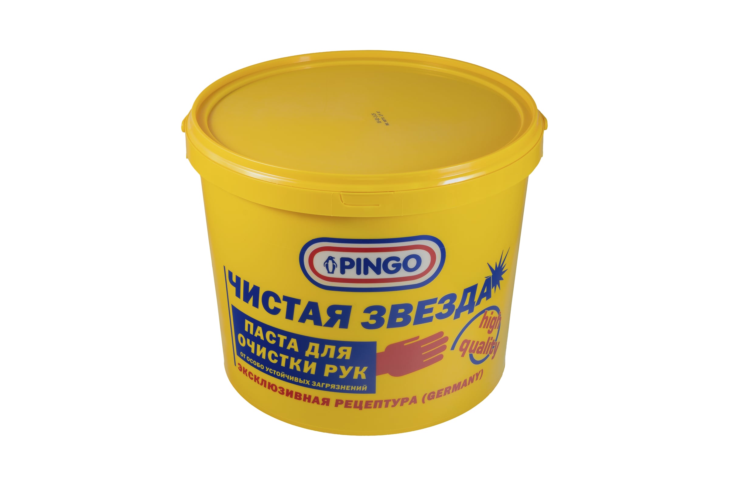 Паста для очистки рук Pingo Чистая Звезда, ведро 5л 85010-12