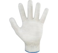Рабочие перчатки BIO-TEXTILES, белые, хб, 7,5 класс, 5 нитей, PER100