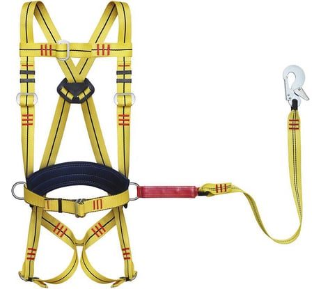 Страховочно-удерживающая привязь СПРУТ УСП II аАЖ, ПП 2 АЖ/строп/лента с амортизатором, 127923