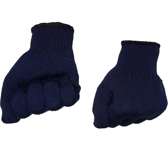 Одинарные перчатки ПК Уралтекс, шерсть 100%, 50гр ПЗ-08