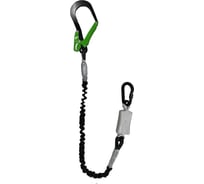Страховочный строп Потенциал аА эластичный с амортизатором КР-01, КТ-23В (алюм. фурнитура) L-2м ptc0074
