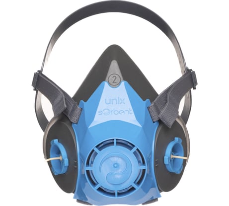 Полумаска изолирующая UNIX 1000 2 рост 102-025-0002