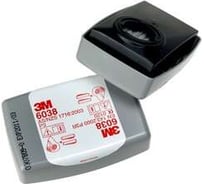 Противоаэрозольный фильтр 3М модель 6038, РОЗ, 2 шт./уп., 7000059883