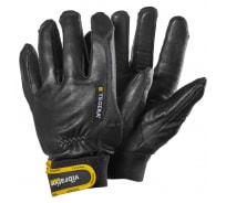 Антивибрационные кожаные перчатки с усиленными швами TEGERA 9181-10