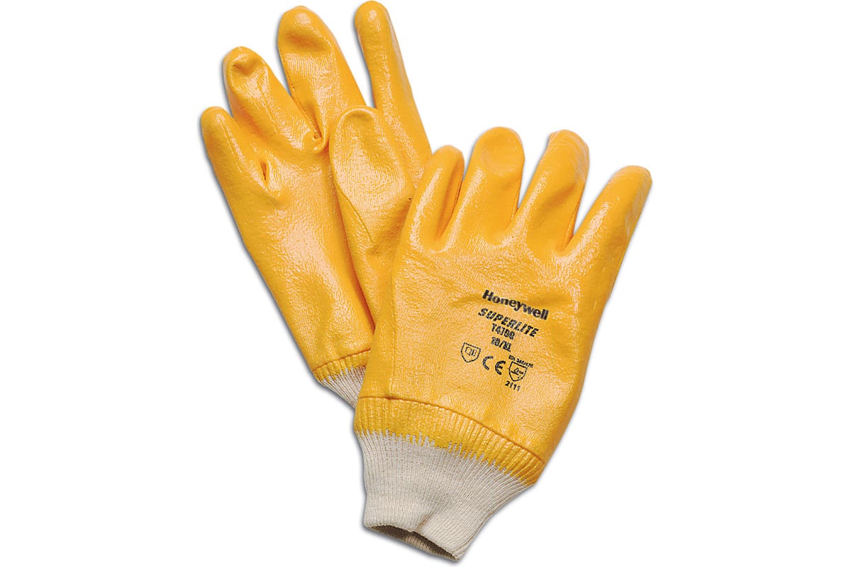 Перчатки с нитриловым покрытием HONEYWELL Суперлайт Плюс Superlite plus ...