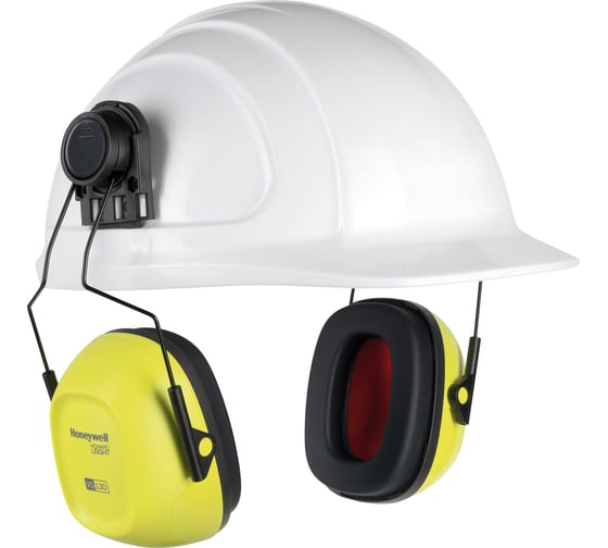 Профессиональные противошумные наушники с креплением на каску HONEYWELL Howard Leight VeriShield VS 130HHV Hi-Viz, 1035128-VS