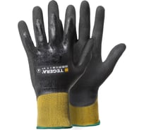 Нитриловые рабочие перчатки для защиты от механических рисков TEGERA, масляный захват, полный композит, 8804-10