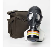 Противогаз фильтрующий "-3301(ППФ)" марки А2В2Е2Р3 R D с лицевой частью ШМП БРИЗ 500104021