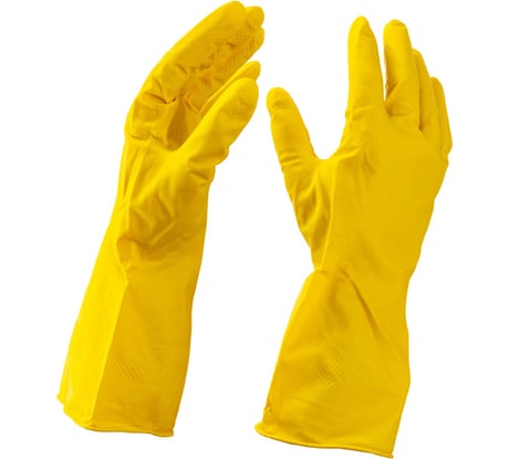 Перчатки хозяйственные Guppy прочный латекс, размер L 7000113