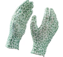 Перчатки Политех нейлон, садовые нитриловый облив р.9 7006483