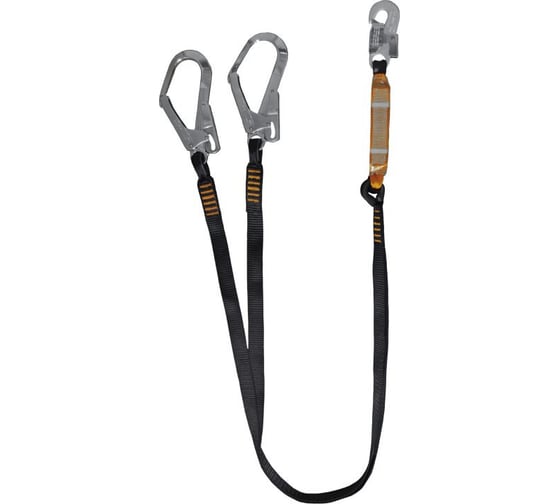 Двойной строп с амортизатором HIGH SAFETY, 2 м, HS-A21L 1