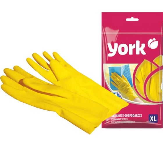 Резиновые перчатки YORK XL 092060