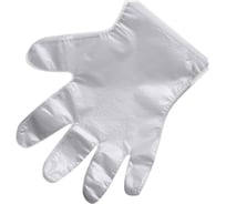 Полиэтиленовые эластичные сверхпрочные перчатки YORK, 50 шт., 092090