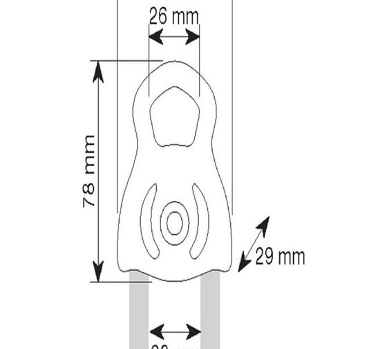 Блок ролик CAMP TETHYS PRO 2155