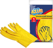 Резиновые перчатки AZUR Центи L 092110