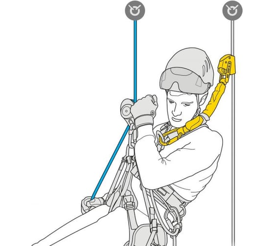 Амортизатор рывка Petzl ASAP’SORBER 40 см L071AA01 1