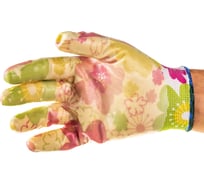 Садовые перчатки ZOLDER, полиэстер с латексным покрытием, размер M, DJ008M