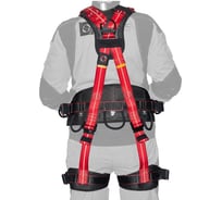 Привязь страховочная SAFE-TEC  SKYVER SKV103R (XXL)