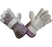 Спилковые комбинированные перчатки Элит-Профи Profi, Ангара E0101