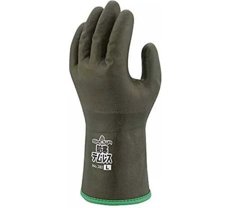 Защитные перчатки SHOWA Temres 282 (Olive Green, L, Артикул: ) SHOWA282-OG-L
