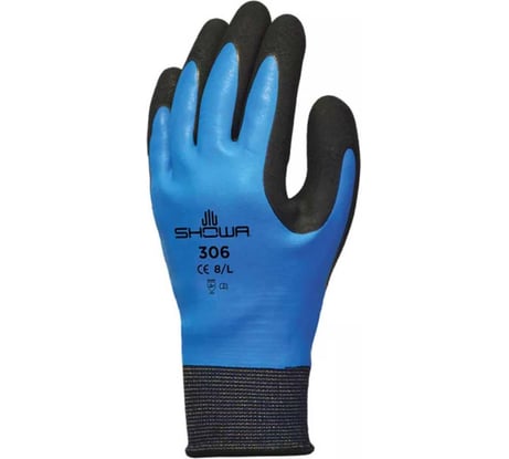 Защитные перчатки SHOWA Hold Durable 306 (Blue, S, Артикул: ) SHOWA306S