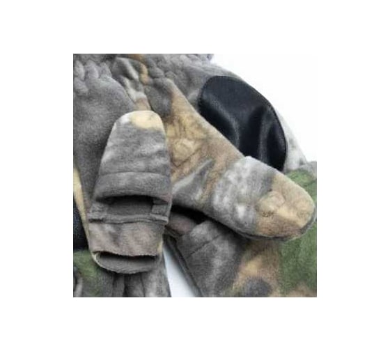 Перчатки Следопыт PROFI Mitten виндблок, камуфляж, р-р XL/40/ PF-GL13