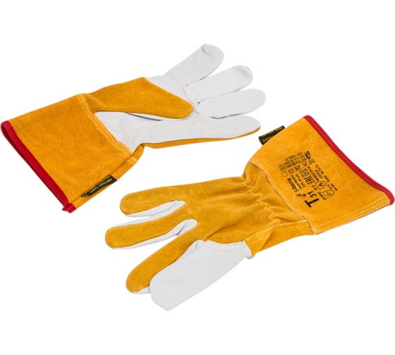 Перчатки краги 2Hands Siberia Т31-11-ru овечья кожа/спилок КРС/швы Kevlar размер 8,5 Siberia