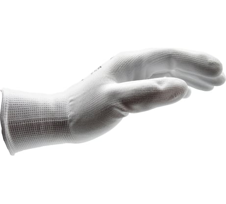 Перчатки защитные MTE полиэстер/ПУ, белые, размер 9 2899401109