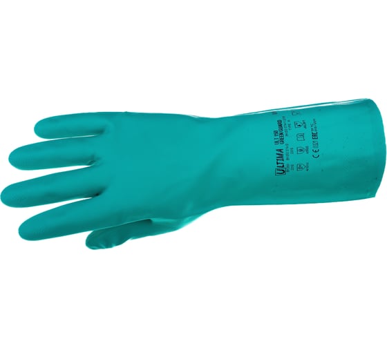 Нитриловые перчатки ULTIMA GREEN GUARD ULT150р.8/M