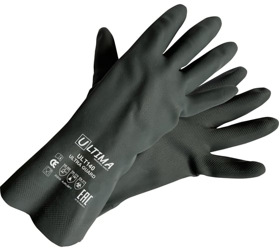 Латексные перчатки ULTIMA ULTRA GUARD ULT140р.8/M 1