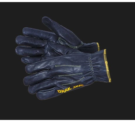 Перчатки цельнокожаные Gward Force DARK SIDE черного цвета р. XL 1 пара в упаковке XY276 , рост DARK SIDE