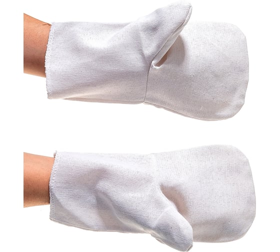 Рукавицы BIO-TEXTILES хб/хб, двунитка RUK664