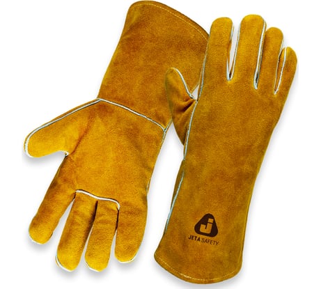 Краги сварщика с подкладкой Jeta Safety JWK301 Ferrus оранжевые, р.10/XL JWK301-XL