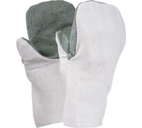 Рукавицы хлопчатобумажные с брезентовыми наладонниками, с подкладкой FORT ГОСТ 480гр. 00-10014026