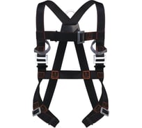 Привязь страховочная Delta Plus HAR22H с 2 точками крепления цвет чёрный, размер S/M/L HAR22HGT