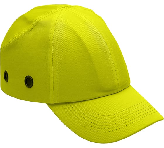 Строительная противоударная каскетка кепка COVERGUARD 57307/Желтый 1