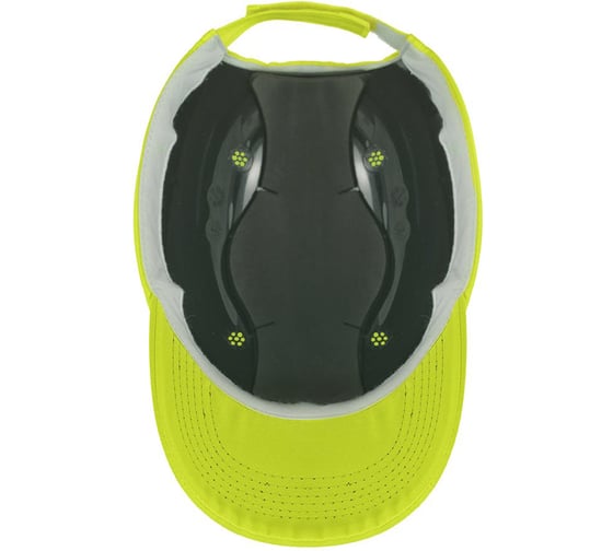 Строительная противоударная каскетка кепка COVERGUARD 57307/Желтый