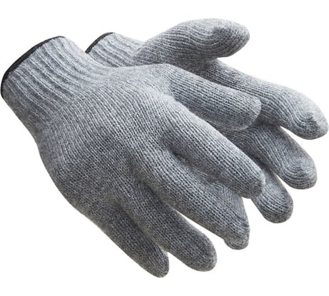 Трикотажные утепленные перчатки-вкладыши из полушерсти АМПАРО Лайка, р-р 11 464655-11