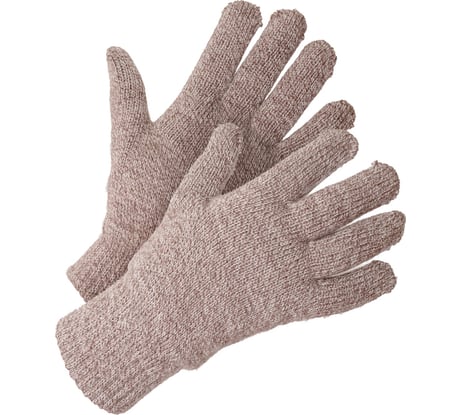 Утепленные полушерстяные перчатки АМПАРО Сахара, с подкладкой, р-р 9 464657-9