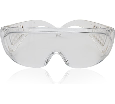 Защитные открытые поликарбонатные прозрачные очки ЕЛАНПЛАСТ ОЧК304 (О-13011)