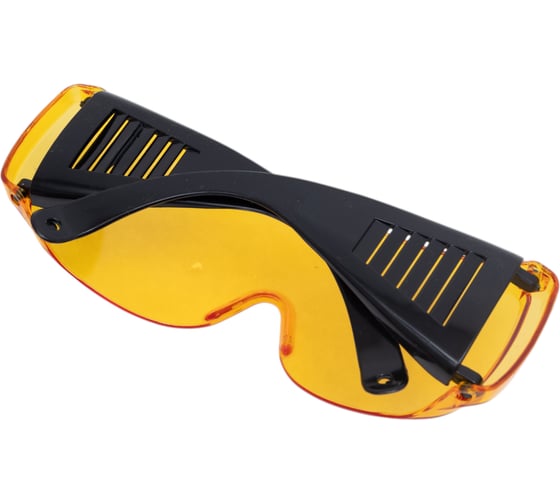 Защитные очки Tulips tools с дужками, желтые IO02-340
