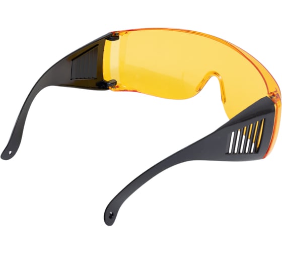 Защитные очки Tulips tools с дужками, желтые IO02-340