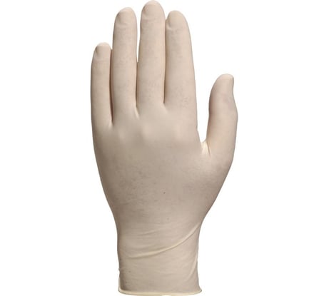 Латексные перчатки Delta Plus V1340, без напыления, р.9, 100 перчаток V1340**09